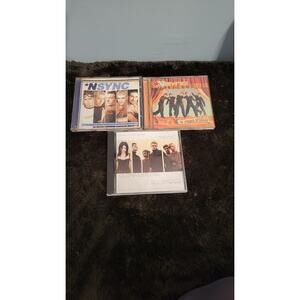 NSYNC 3 CD Lot – NSYNC (1997) No Strings Attached (2000) Music of My Heart